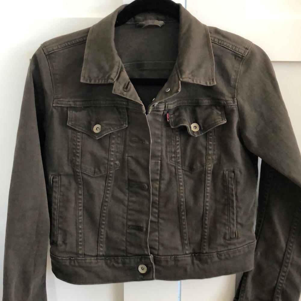 Levi’s denim cropped jacket